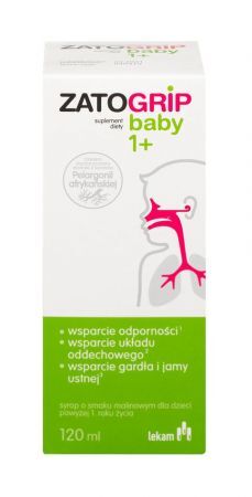 Zatogrip Baby 1+ Syrop dla dzieci, 120 ml