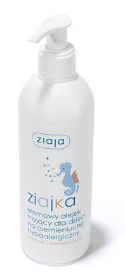 ZIAJA Ziajka kremowy olejek myjący dla dzieci na ciemieniuchę, 300 ml