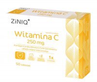 ZINIQ Witamina C 250 mg, 50 tabletek