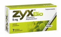 Zyx Bio 5 mg Tabletki na alergię, 7 tabletek